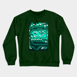 Circuit Board Crewneck Sweatshirt